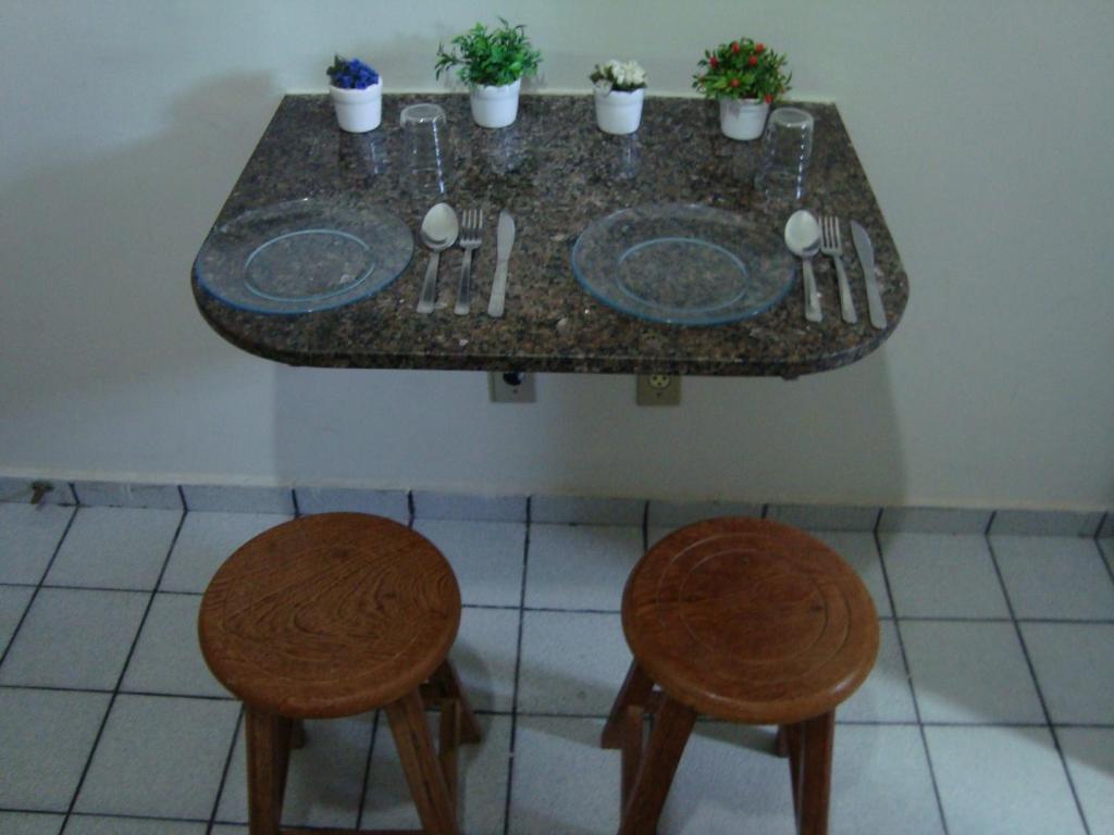 Flat Pousada Da Praia ناتال الغرفة الصورة